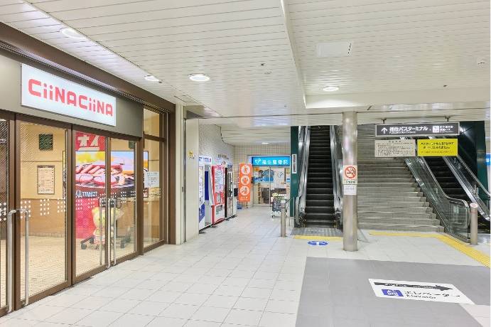 福住バスターミナル 地下1階！駐車場も完備！ 福住駅直結で通いやすい！